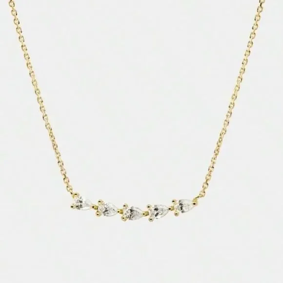 Diamond Necklace #1710 - Picture 2 of 6